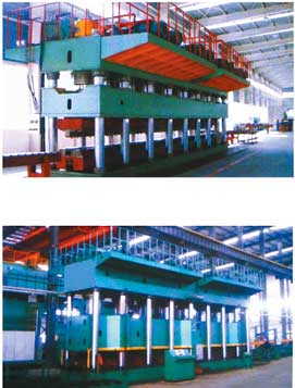 四柱式汽車(chē)縱梁液壓機(jī)